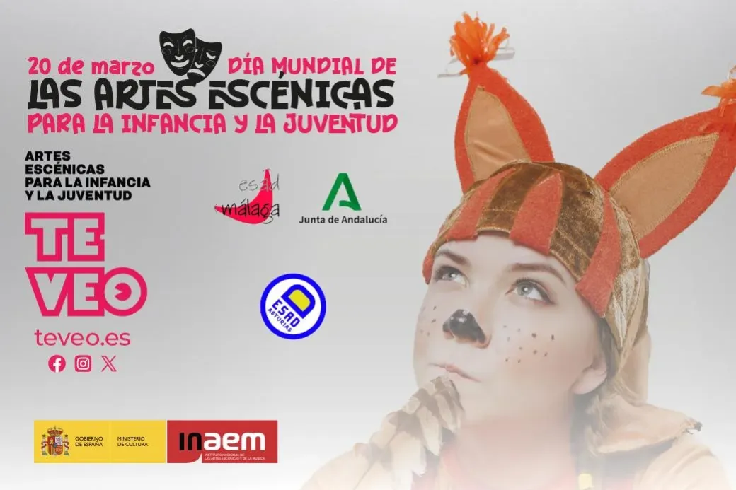 Celebramos el Día Mundial de las Artes Escénicas para la Infancia y la Juventud en las ESAD de Asturias y Málaga Celebramos el Día Mundial de las Artes Escénicas para la Infancia y la Juventud en las ESAD de Asturias y Málaga